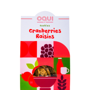Oqui Biscuits bio Cranberries Raisins