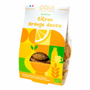 Biscuits sucrés bio - Citron Orange douce