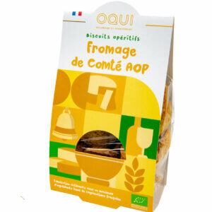 Biscuits apéritifs bio - Fromage de Comté