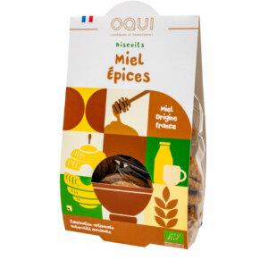 Biscuits sucrés bio - Miel épices